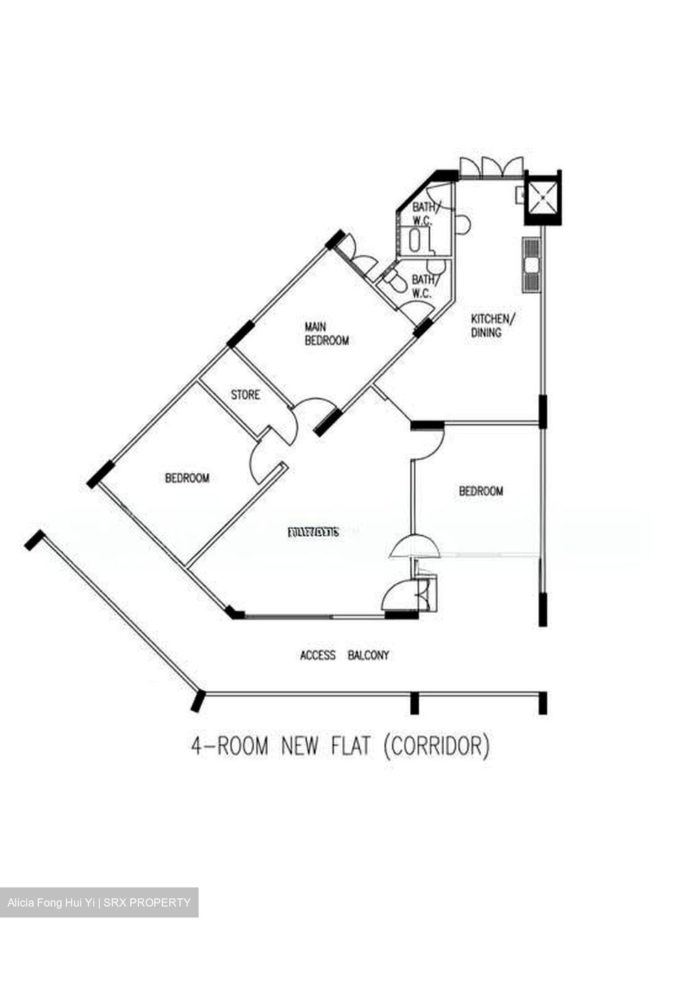 Blk 610 Ang Mo Kio Avenue 4 (Ang Mo Kio), HDB 4 Rooms #543948441